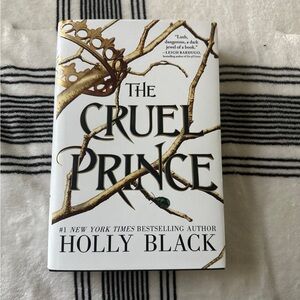The Cruel Prince Hardcover - White & Gold